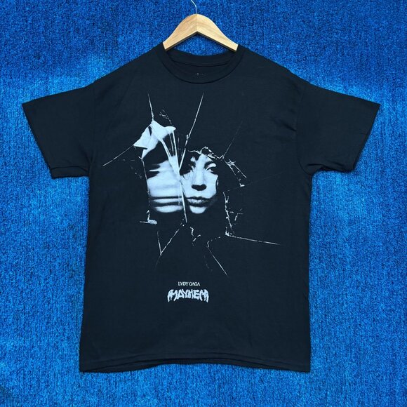 Lady Gaga Mayhem Tour Postar T-Shirt Size Medium - Picture 1 of 4